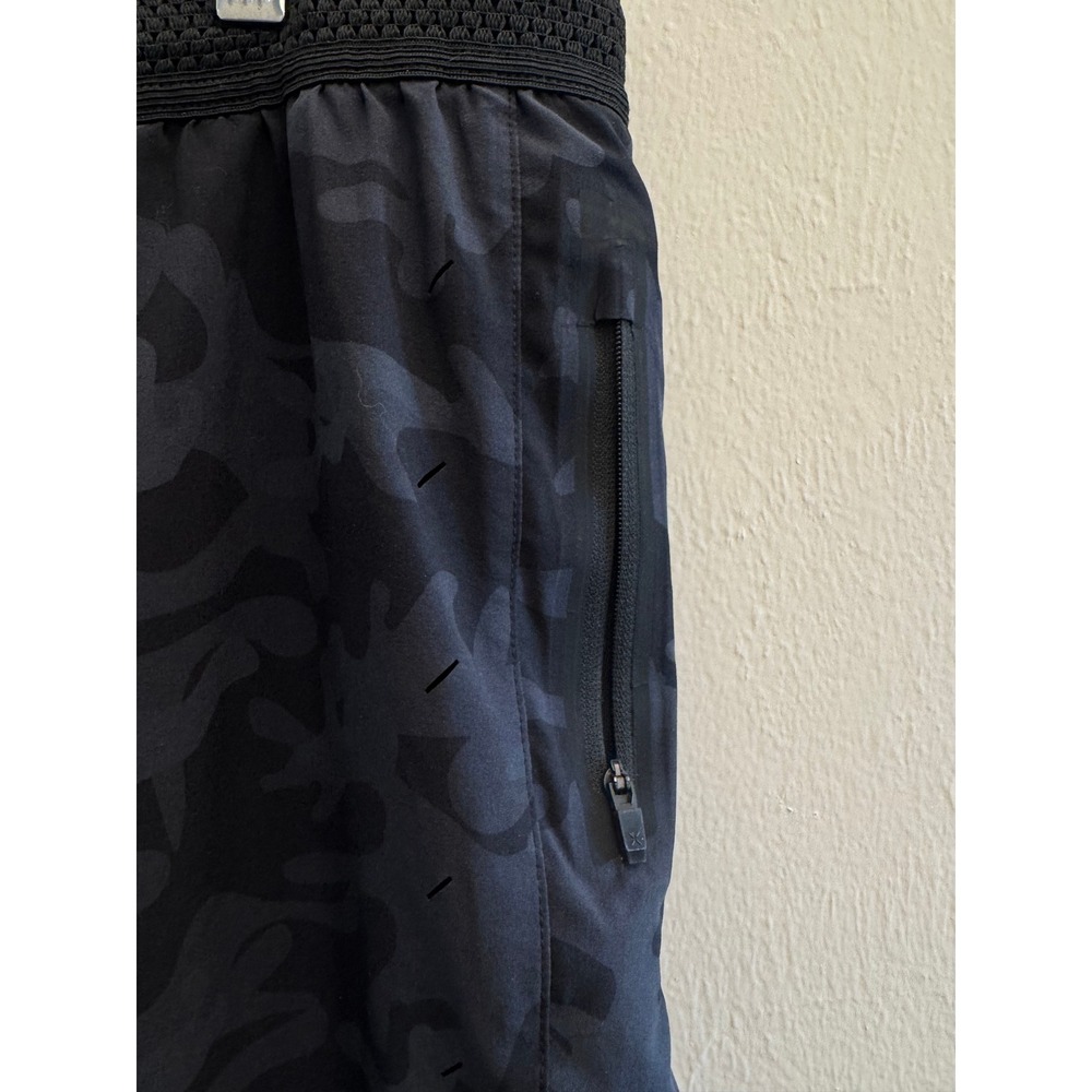 Ten Thousand The Session Men's XXL Black Camo Lined Athletic Shorts - Picture 2 of 6